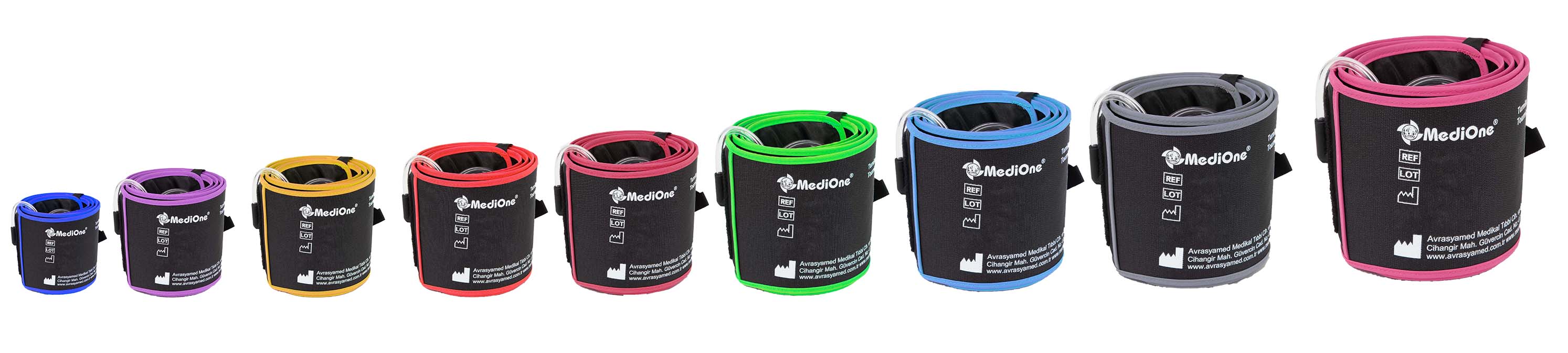 MediOne turnike manşonları - tüm beden ve renkler